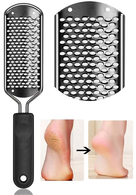 Buy ZORBES® Stainless Steel Rasp Callus File Blade Foot Care, Easy Use ...