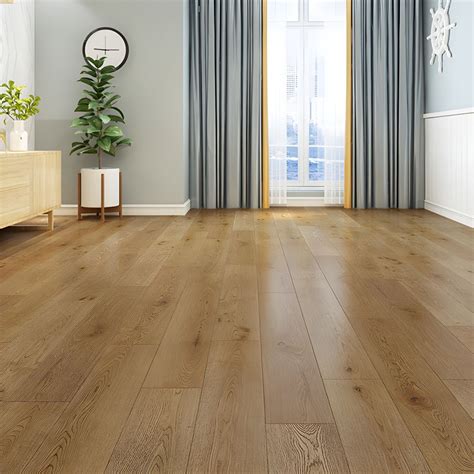 Contemporary Oak Click Lock Slip Resistant Waterproof Laminate Plank ...