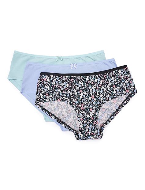Buy Pack of 3 Cotton Mix Low Rise Knickers at Marks & Spencer