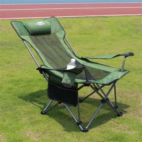 跨境户外沙滩椅野营露营camping折叠椅实木帆布靠椅木质折叠躺椅-阿里巴巴