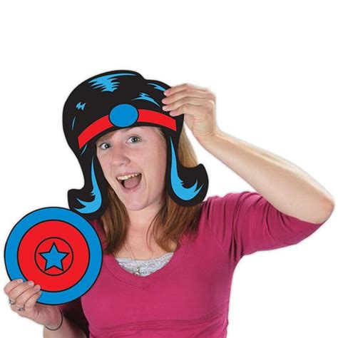 Hero Photo Booth Prop Kit (Per 12 pack) | Wrist-Band.IN | SKU# 10153