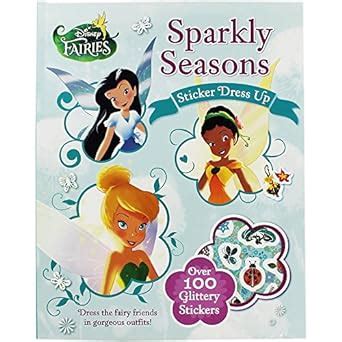 Buy Disney Fairies Sparkly Sticker Dress Up Book Online at Low Prices ...