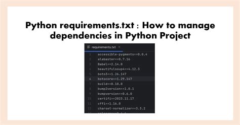 Image result for How to Create Requirements.txt Python