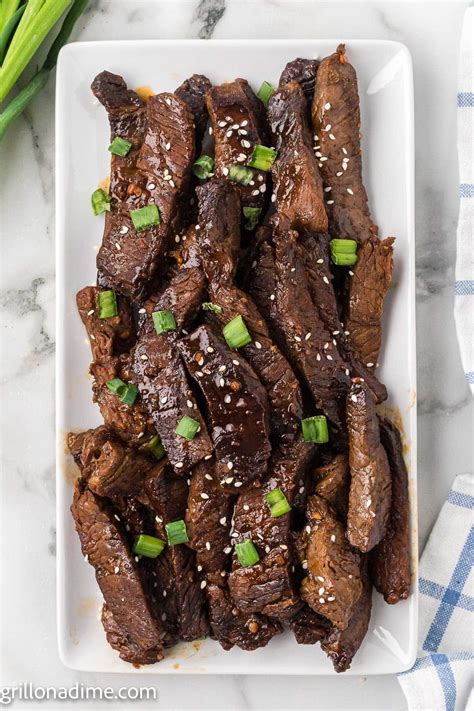 Blackstone Teriyaki Steak Recipe