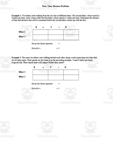 Distance Word Problems 的图像结果