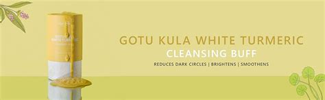 Buy Earth Rhythm Gotu Kula White Turmeric Cleansing Buff, Certified ...