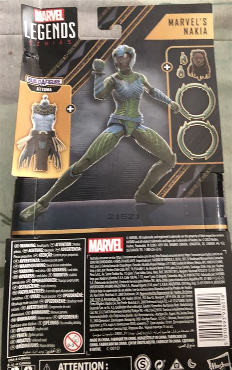Buy Marvel Legends NAKIA Black Panther Wakanda Forever Loose No Attuma ...