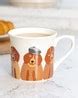 Buy KitchenCraft Dogs Print Fluted Mug | Multicolour Color Home ...