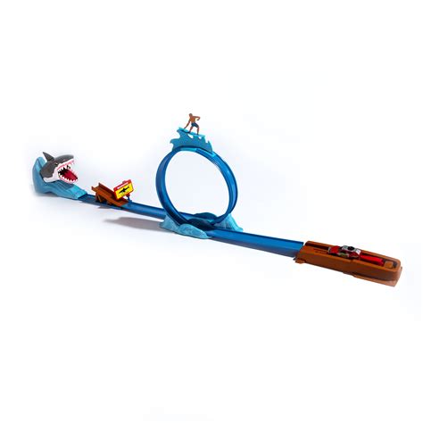 Buy Adventure Force Bash & Bite Motorized Shark Track Playset, Children ...