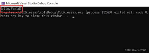 HelloWorld 的图像结果