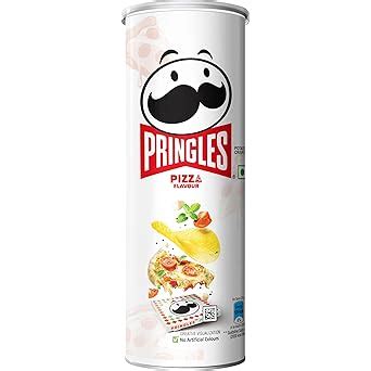 Pringles Pizza Flavour Potato Chips | Crispy Snack | 102g : Amazon.in ...