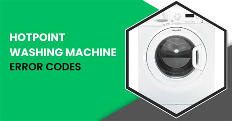 Image result for Hotpoint Error Codes