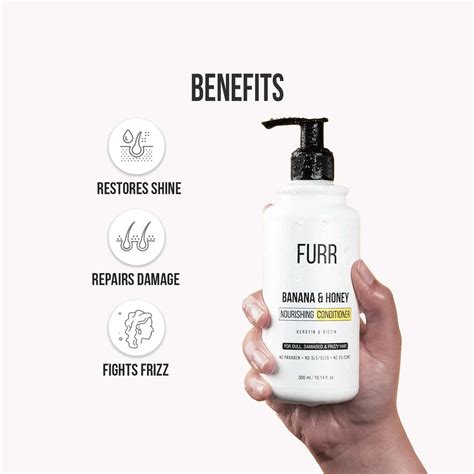Buy FURR BANANA AND HONEY NOURISHING CONDITIONER - 300ML NOURISHES HAIR ...