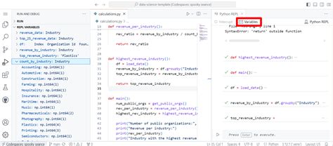 Image result for vs Code Python Watch Variable