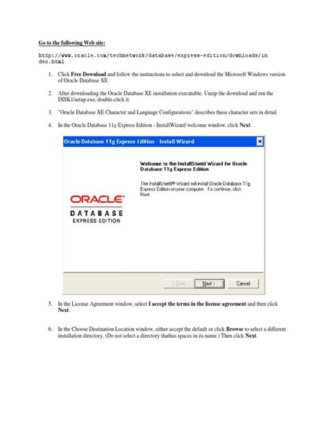 Oracle Installation Steps 的图像结果