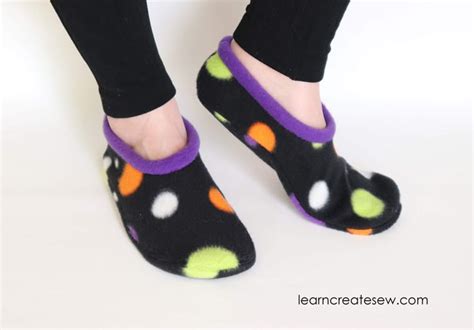 Image result for Fleece Slipper Pattern