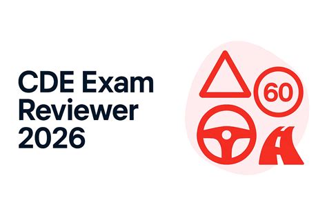 CDE Exam Reviewer 2026 | Pass LTO Driver's License Test | Expressway.PH