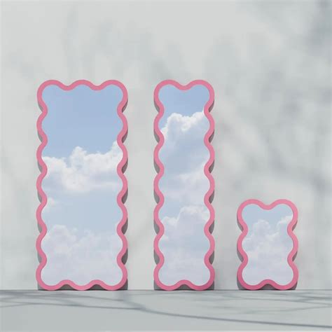 "Hvyli 16" Full Length Mirror (any color) by oitoproducts | Squiggle ...