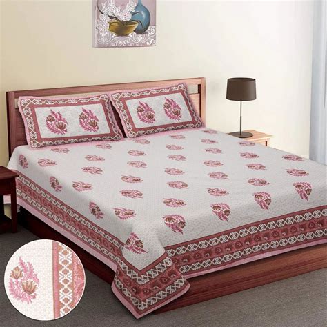 Printed Bed Sheet - Jaipuri Printed Bed Sheet Manufacturer from Jaipur