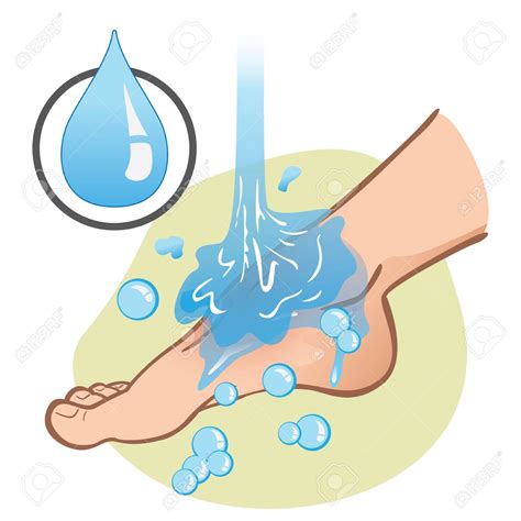 Image result for Foot Washing Cartoon