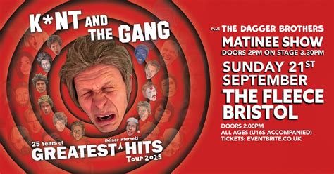 Kunt & The Gang matinee show at The Fleece, Bristol - Sun 21st Sep 2025 ...