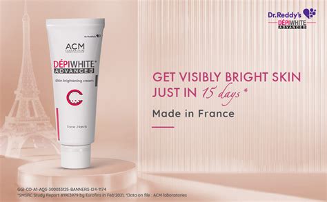 Depiwhite Dr. Reddy's Advanced Cream, Enriched With 2% Vitamin C, 1% ...