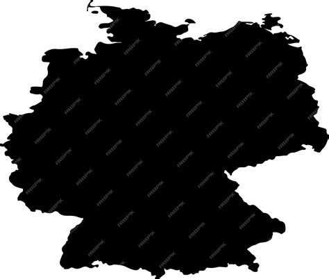 Silhouette Of Germany