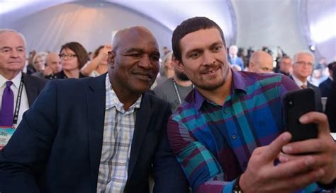 Usyk would have beaten Holyfield. James Ali Bashir gave a prediction ...