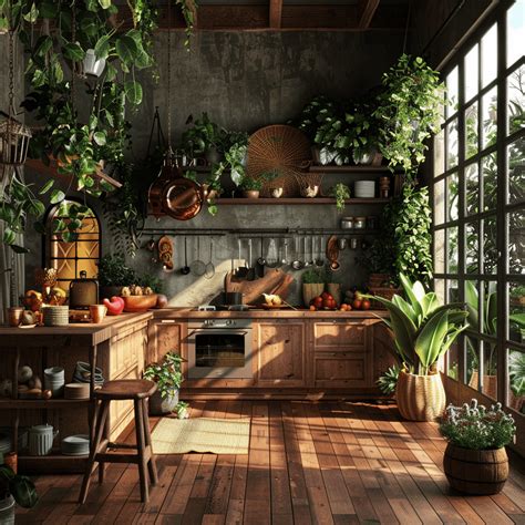 How To Design An Earthy Kitchen That Feels Like A Warm Hug From Nature ...