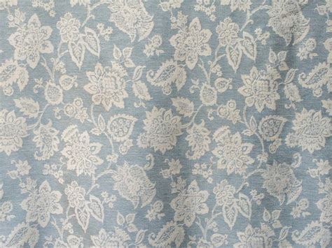 Teal Floral Paradise Curtain Fabric by the Yard Upholstery - Etsy India
