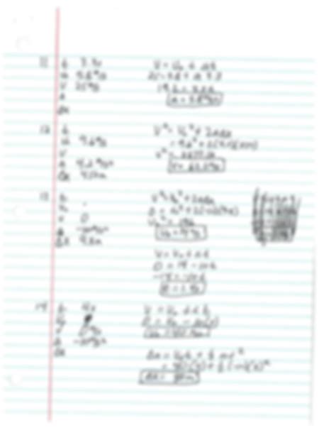 3 Kinematic Equations