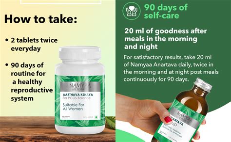 Buy Namyaa Ayurvedic Medicine for PCOD, PCOS | Helps in PCOD & Balances ...