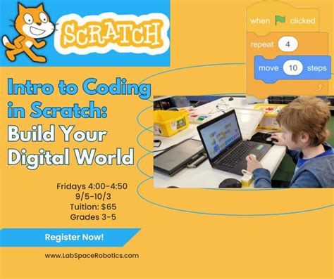 Intro to Coding in Scratch: Build Your Digital World, Capital Mall ...