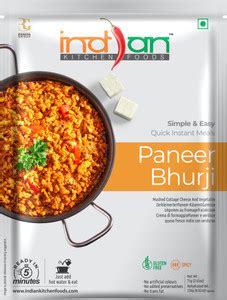 Indian Kitchen Foods Instant Paneer Bhurji | Freeze Dried Gourmet ...