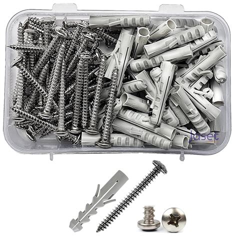 Jaset Innovations Nylon Wall Rawl Plugs/Gitti (6mm Diameter x 30mm ...