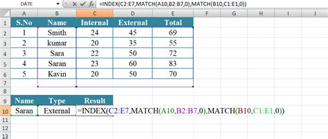 Image result for Index Format in Excel