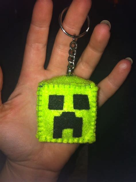 Image result for Minecraft Creeper Keychain