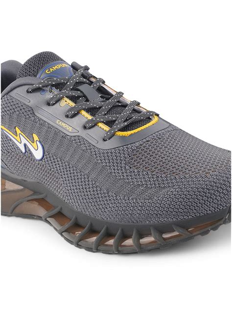 Buy Running Shoes For Men: Hood-D-Gry-R-Blu | Campus Shoes