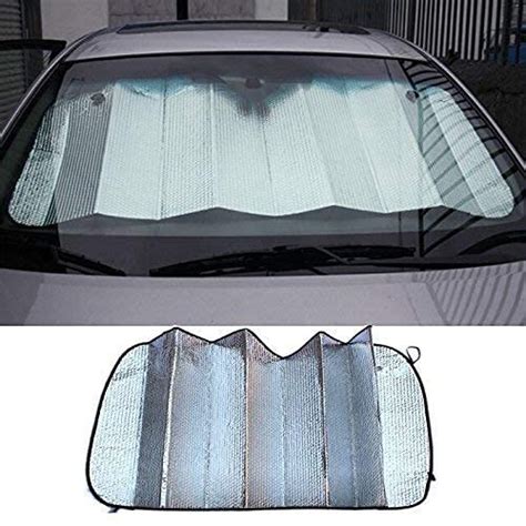 IIVAAS Car Windscreen Cover Anti Dust Windshield Protector Heat Sun ...