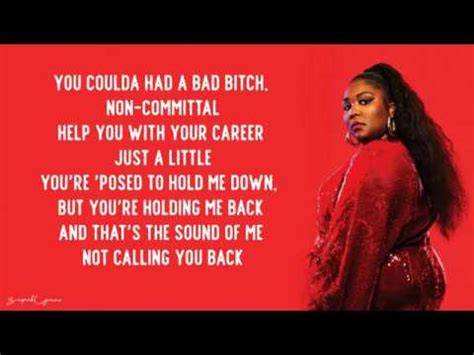 lyrics to lizzo truth hurts