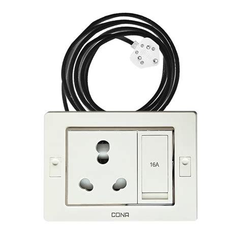 Glare Max Extension Board Cona Switch Socket 1.5 mm Heavy Duty Copper ...