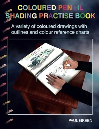 Buy Coloured Pencil Shading Practise Book: A Variety of Coloured ...