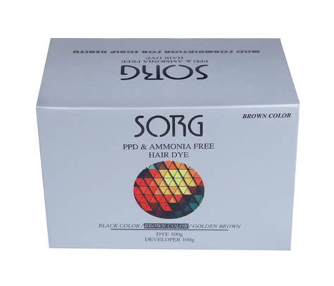 SORG (PPD & Ammonia free) Hair Dye – DelMeds.com