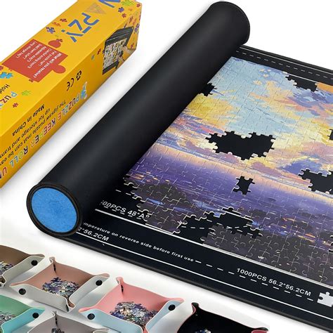 Amazon.com: GOECI Puzzle Board 1500 Pieces, Rubber Puzzle Mat, Puzzle ...