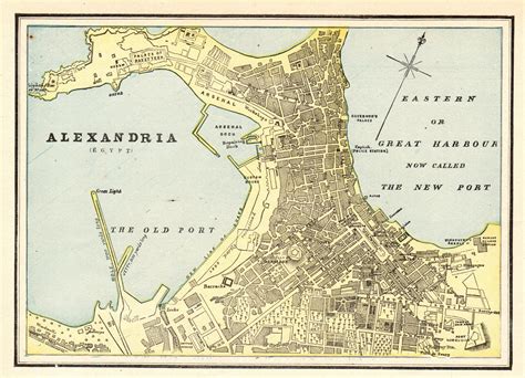 Alexandria Egypt Map