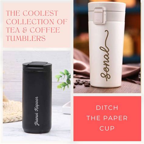 Coffee Tumblers Custom Tea Flasks for Office Travel Home – Nutcase