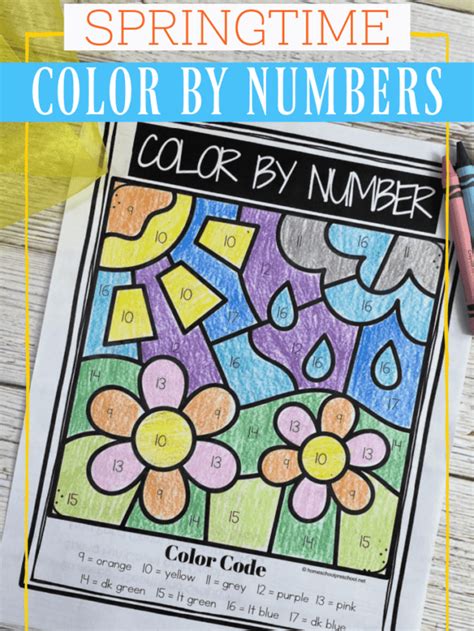 Spring Color by Numbers 的图像结果