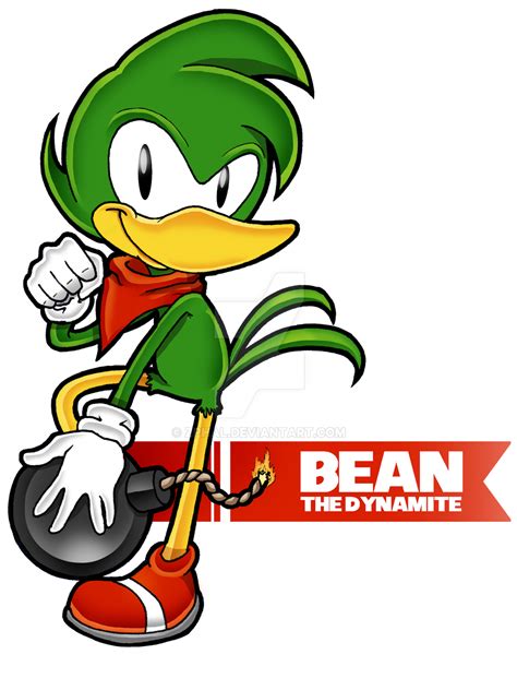 Sonic the Fighters Bean the Dynamite by Zphal on DeviantArt