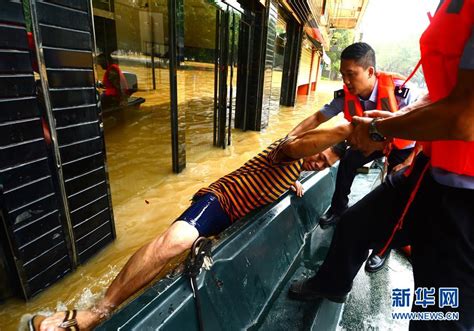 广西柳州：水上搜救