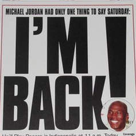 ‘The Return’ at 25: Remembering Michael Jordan’s first comeback and the ...